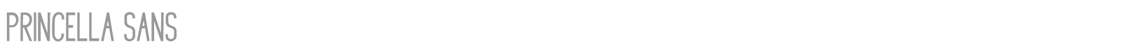 Princella Sans font preview